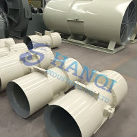 Ventilateur à jet électrique de longue durée pour conception silencieuse de parking avec prise en charge de la personnalisation ODM
