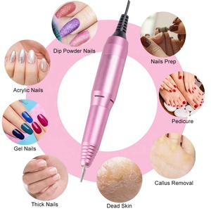 Lime à ongles <span class=keywords><strong>électrique</strong></span> professionnelle perceuse <span class=keywords><strong>manucure</strong></span> acrylique <span class=keywords><strong>pédicure</strong></span> Machine ensemble <span class=keywords><strong>Kit</strong></span> avec 1 paquet de bandes de ponçage - Product Image 4