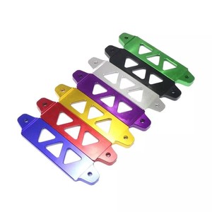 Support de batterie de voiture en alliage d'aluminium, clip de fixation triangulaire à 5 trous pour usage général - Product Image 1