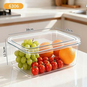 Food Grade Fridge Fresh-Keeping <b>Box</b> Freezer <b>Storage</b> <b>Box</b> Kitchen Sealed Container With Lid for Fruit and Vegetable - Product Image 6