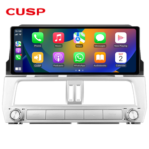 Reproductor <span class=keywords><strong>de</strong></span> DVD para Auto Android con Pantalla CarPlay <span class=keywords><strong>de</strong></span> 12.3 Pulgadas, Directo <span class=keywords><strong>de</strong></span> Fábrica, para TOYOTA PRADO 150 2018-, Multimedia, Video, Estéreo, WIFI, DSP, Radio BT - Product Image 1