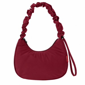 Bolso de Hombro Tipo Hobo Impermeable con Correa Ajustable para Mujer, Material de Terylene+RPET, Cierre de Cremallera Ligero para Uso Diario Informal - Product Image 5