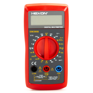 เครื่องทดสอบ 2000 คันท์เทสเตอร์ แบบปรับช่วงอัตโนมัติ 300v ดีซี/เอซี โวลต์มิเตอร์ สำหรับวัดกระแส ความต้านทาน ความจุ ไดโอด และความถี่ - Product Image 2