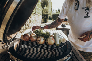 KAMADO — pierre à Pizza en céramique, accessoires pour BBQ, cuisine ronde - Product Image 5