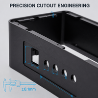 Marco de Exhibición de Perfil de Aluminio OEM Personalizado, Pantalla Táctil Integrada Todo en Uno para Publicidad, Control Industrial y Monitores