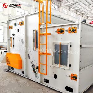 HongYi 2025 부직포 기계를위한 새로운 디자인 면 섬유 및 조도 섬유 진동 공급 기계 - Product Image 2