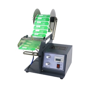 New Condition Label <b>Cutting</b> <b>Machine</b> Semi-Automatic Dispenser for Beverages Chemicals <b>Paper</b> Metal Case Packaging Labeling <b>Machine</b> - Product Image 1