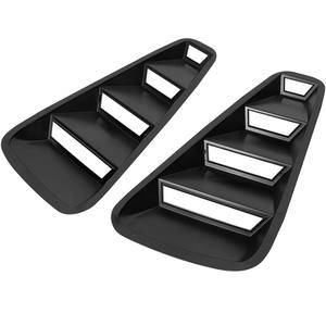 Panneau latéral Ford Mustang 2005-2014, aspect fibre de carbone, en plastique, cache de ventilation, pièces de modification automobile - Product Image 2