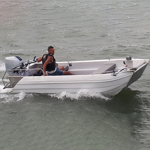 Kinocean nuovo Design <span class=keywords><strong>inaffondabile</strong></span> in <span class=keywords><strong>alluminio</strong></span> Landing Craft per la pesca <span class=keywords><strong>barca</strong></span> da lavoro con motore fuoribordo - Product Image 3