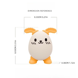 Vente en gros Nouveau produit 2025 Jouet de dentition et de protection des mains en silicone en forme de lapin, dispositif anti-griffades et bâton de confort pour bébé - Product Image 5