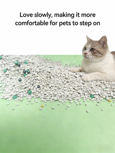 Échantillons gratuits, vente en gros, réduction, litière pour chat en bentonite écologique, sans poussière, élimination des odeurs, 5 kg, hautement absorbante, pour chats de tous âges - Product Image 4