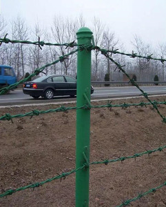 Fil barbelé galvanisé de haute qualité avec revêtement PVC - Bobine - Étanche - Durable - Clôture pour ferme et <span class=keywords><strong>chantier</strong></span> - <span class=keywords><strong>Prix</strong></span> usine - Product Image 6