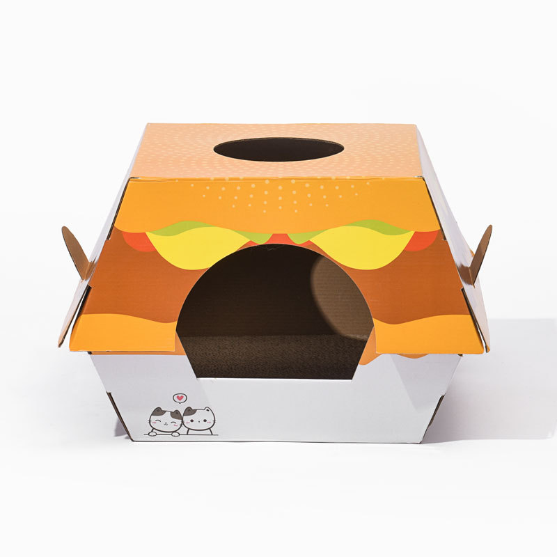 Hamburger de petite taille, chat de 8kg