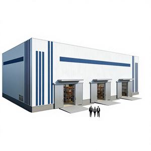 Almacén y Taller Logístico de Estructura de Acero Moderna, Estándar ISO, de Ensamblaje Rápido, para Uso en Apartamentos - Product Image 1