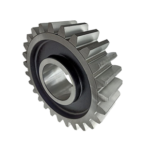 Roda gigi transmisi industri kustom mesin CNC roda gigi silinder baja logam kecil roda gigi penggerak roda gigi - Product Image 5