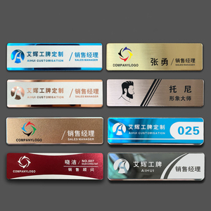 Placa de matrícula de acero inoxidable personalizada proceso de cepillado con láser placa de identificación grabada en color - Product Image 2