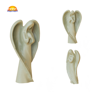 Urna de Cerámica con Apariencia de Ángel, Personalizada, al por Mayor, OEM ODM, Hermética y Resistente a la Humedad, Recipiente Conmemorativo para Cenizas de Bebés y Mascotas, Artículos Funerarios - Product Image 2