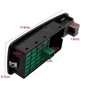 สวิตช์ยกกระจกเฟียต 735487419 สำหรับใช้เปลี่ยนในรถยนต์ - Product Image 3