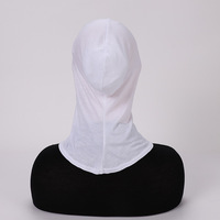 Casquette Hijab extensible respirante et en coton pour femmes, foulard plat, style Hijab, accessoire pour la tête, 2020, offre spéciale