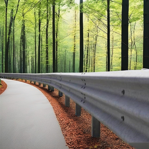 Hot Dip mạ kẽm tốc độ cao an toàn hàng rào W hình đôi sóng chùm hộ Lan Tôn sóng Hội Đồng Quản trị nông thôn đường va chạm giao thông rào cản - Product Image 4