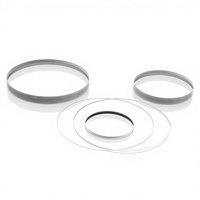 Plaque optique en quartz MgF2 HC-Optics personnalisée OEM UV IR VIS avec revêtement antireflet >95% d'apports lumineux clairs Hubei 0,5 kg
