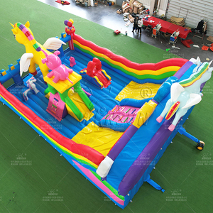 WINSUN Commercial Grade Unicorn Inflatable Bounce House Slide Kids Playground Bouncy Castle for Outdoor Parties Amusement - Product Image 5