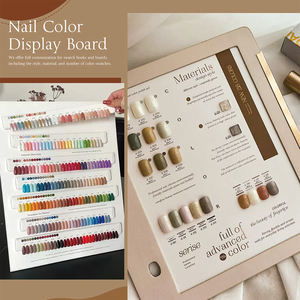 Tablero de exhibición de acrílico magnético profesional MissGel DIY, diseño personalizado, esmalte de uñas, tarjeta de visualización de <span class=keywords><strong>Color</strong></span> de Gel para pruebas de <span class=keywords><strong>Color</strong></span> de salón - Product Image 1