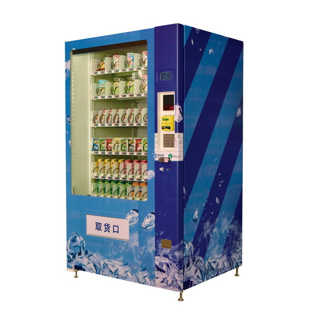 Combo Snack and Cold Drink Vending Machine With 60 Selections