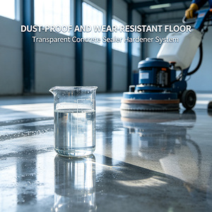 Système de scellement et durcisseur transparent pour béton, revêtement de sol anti-poussière et résistant à l'usure pour sols industriels en béton - Product Image 1
