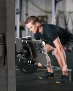 A2C 맞춤형 자석 휴대폰 홀더 체육관 골프 가방 카트 책상 벽걸이 접이식 조절 가능 360도 회전 휴대용 미니 스탠드 - Product Image 2