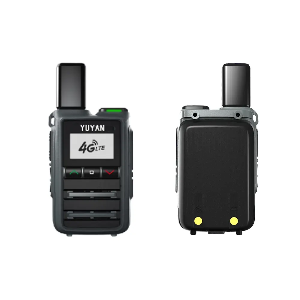 Yuyan K79S walkie talkie genggam 2 arah, radio walkie talkie jarak tak terbatas 4g poc dapat diisi ulang