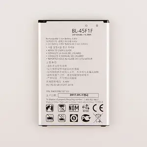 Bán Sỉ Pin Điện Thoại Di Động Giá Thấp 2410MAh BL-45F1F Sử Dụng Pin Điện Thoại Cho LG K8 K4 MS210 Từ Nhà Máy