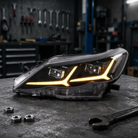 Feux de voiture pour VW Amarok, projecteur de phare 2010-2020, signal dynamique, phare LED, lentille DRL, accessoires automobiles