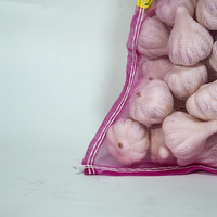 Hete Aanbieding Normale Witte Knoflook Hoge Kwaliteit Mesh Zak voor Groothandel Peru Markt