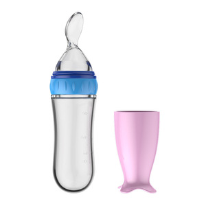 <span class=keywords><strong>Biberon</strong></span> d'Alimentation en Silicone pour Bébé, Bouteille à Céréales de Riz, <span class=keywords><strong>Biberon</strong></span>-Cuillère Doseuse à Lait en Silicone, Bouteille de Complément Alimentaire - Product Image 1