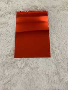 Red <b>Mirror</b> Acrylic Sheet Manufacture Scratch-Resistant - Special <b>for</b> Outdoor Signage and Display - Product Image 4