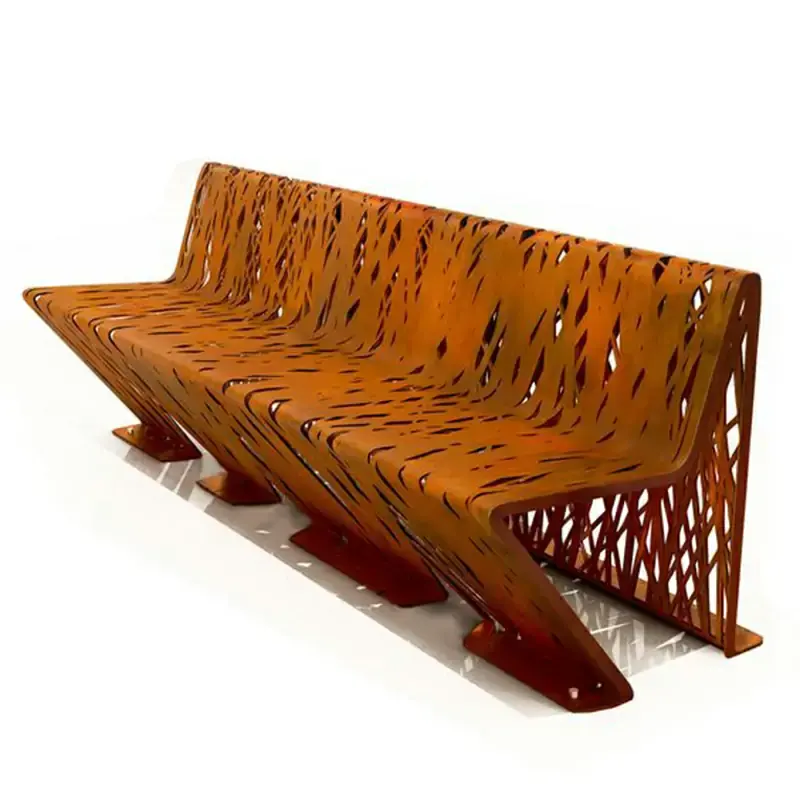 Art Chair, Light Luxury Bench Furniture Garden Decor Chair Sculpture