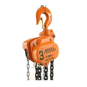 chain pulley block 20T heavy duty lifting equipment manual chain block hand hoist for truss lifting