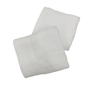 Wholesale Small Square Wash Cloth Plain Weave White Cotton Cheap Face Hand Towel