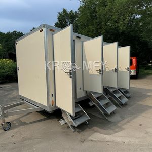 Toilettes portables de luxe ADA pour personnes handicapées, conteneur mobile VIP pour extérieur, appartement, écologique - Product Image 5