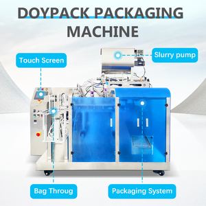 Machine de remplissage et de scellage de sachets de beurre de cacahuète à grande vitesse, machine de remplissage automatique de sachets de sauce salade - Product Image 3