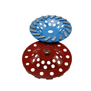 <span class=keywords><strong>TRUE</strong></span> SHINE MJX7007 Disco Abrasivo de 180mm en Forma de Copa OEM para Pulir/Desbastar Pisos de Concreto, Grano Diamante+Metal 16 # -120 # - Product Image 3