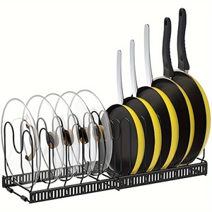 Séparateurs extensibles en métal pour le <span class=keywords><strong>rangement</strong></span> des bols à vaisselle dans les armoires, 1 pièce - Product Image 1