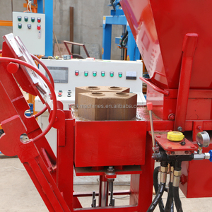 Machine à briques stabilisées à la terre HR2-25, machine à blocs de terre compressés, maquina manual para ladrillos - Product Image 4