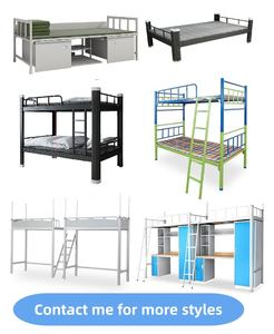 <span class=keywords><strong>Lit</strong></span> <span class=keywords><strong>superposé</strong></span> durable pour étudiant <span class=keywords><strong>Lit</strong></span> double en fer avec cadre en métal Conception moderne et peu encombrante pour l'école, l'université, l'auberge et le dortoir. - Product Image 3