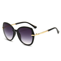 Vendeurs de créateurs de mode Lunettes de plage de haute qualité Lunettes de soleil yeux de chat