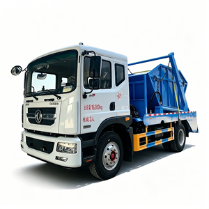 Precio de Fábrica, Camión Recolector de Residuos Dongfeng Dolica 4*2 con Brazo Hidráulico Oscilante y Contenedor Desmontable - Product Image 2