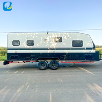Chammp Luxury Motor Home Rvs Campeurs Remorques de voyage Hors route Caravane Camping Remorque Maison modulaire à vendre