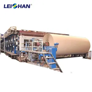 4600mm Fourdrinier Wire Corrugated Paper Production Line Machine Paper Recycled Kraft Paper Making Machine