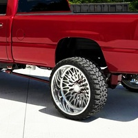 Roue forgée sur mesure pour camion tout-terrain 4X4 6X5.5 22X12 24X14 26X14 26X16 5X127 5X139.7 6X135 6X139.7 8X165.1 8X170 5x5.5 F 450 550